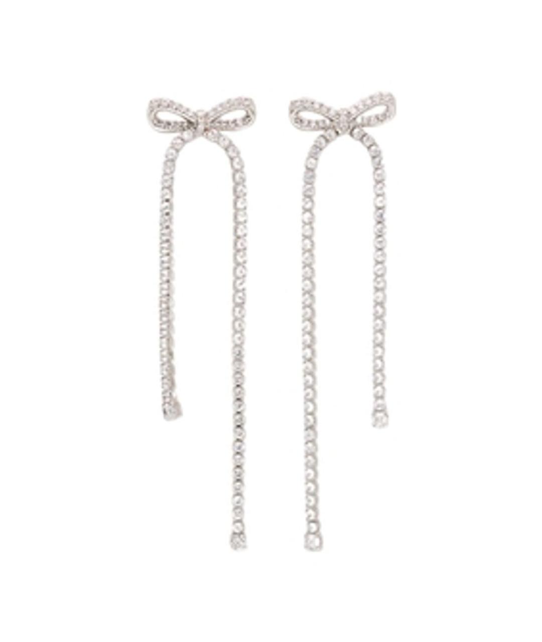 SELF-PORTRAIT Серебряные металлические серьги, фото 1