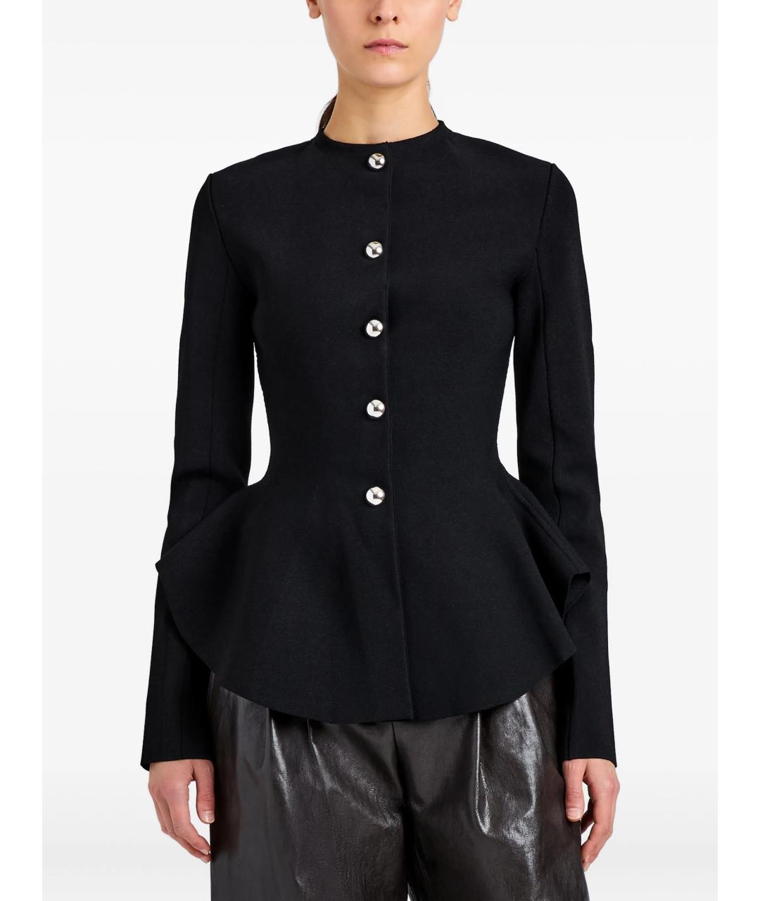PROENZA SCHOULER Черный вискозный жакет/пиджак, фото 4