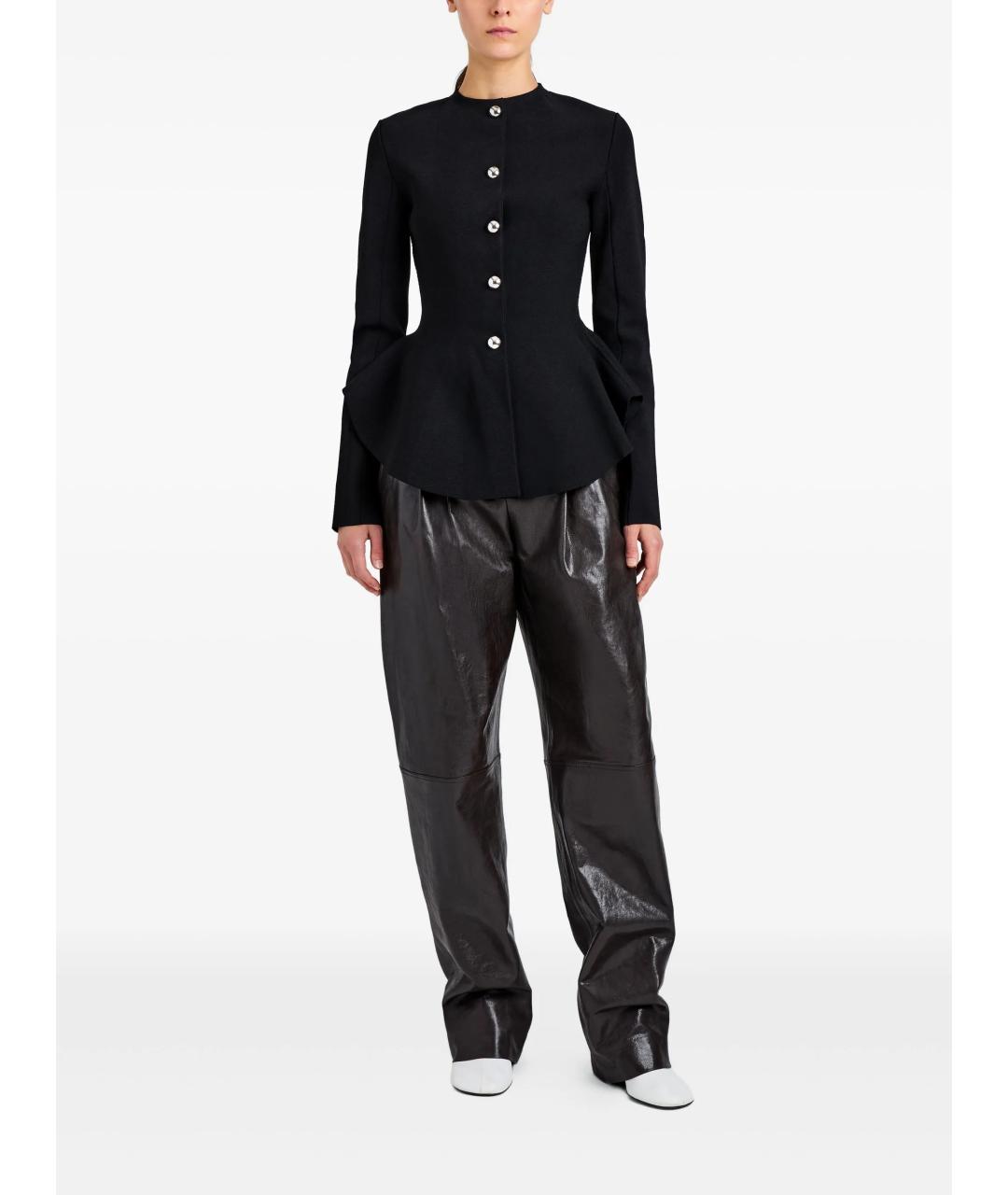PROENZA SCHOULER Черный вискозный жакет/пиджак, фото 5