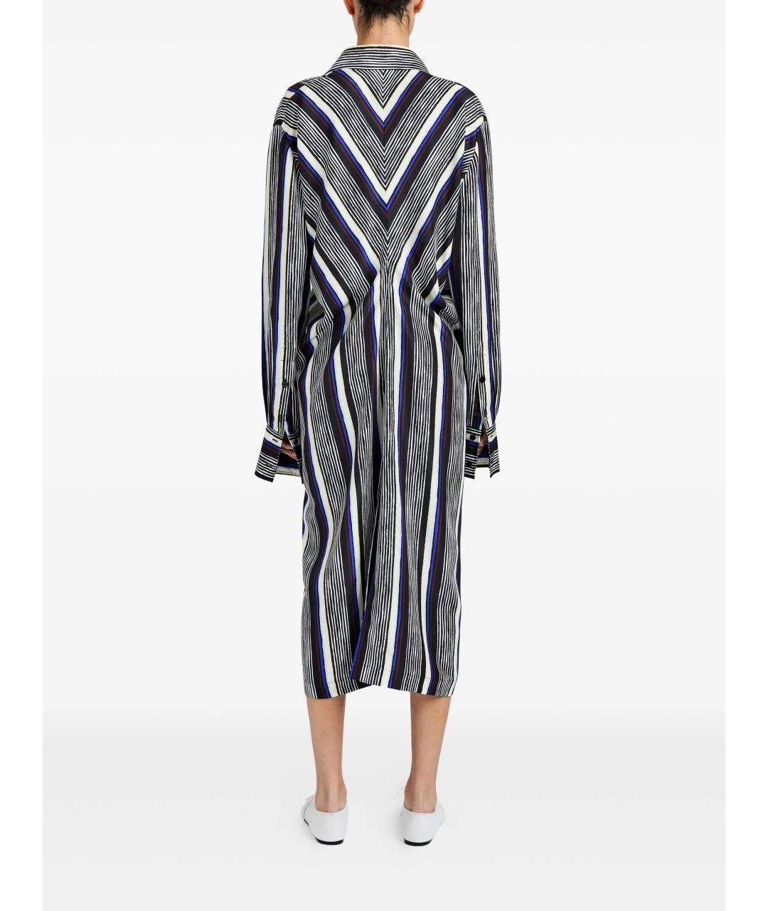 PROENZA SCHOULER Мульти шелковое повседневное платье, фото 5