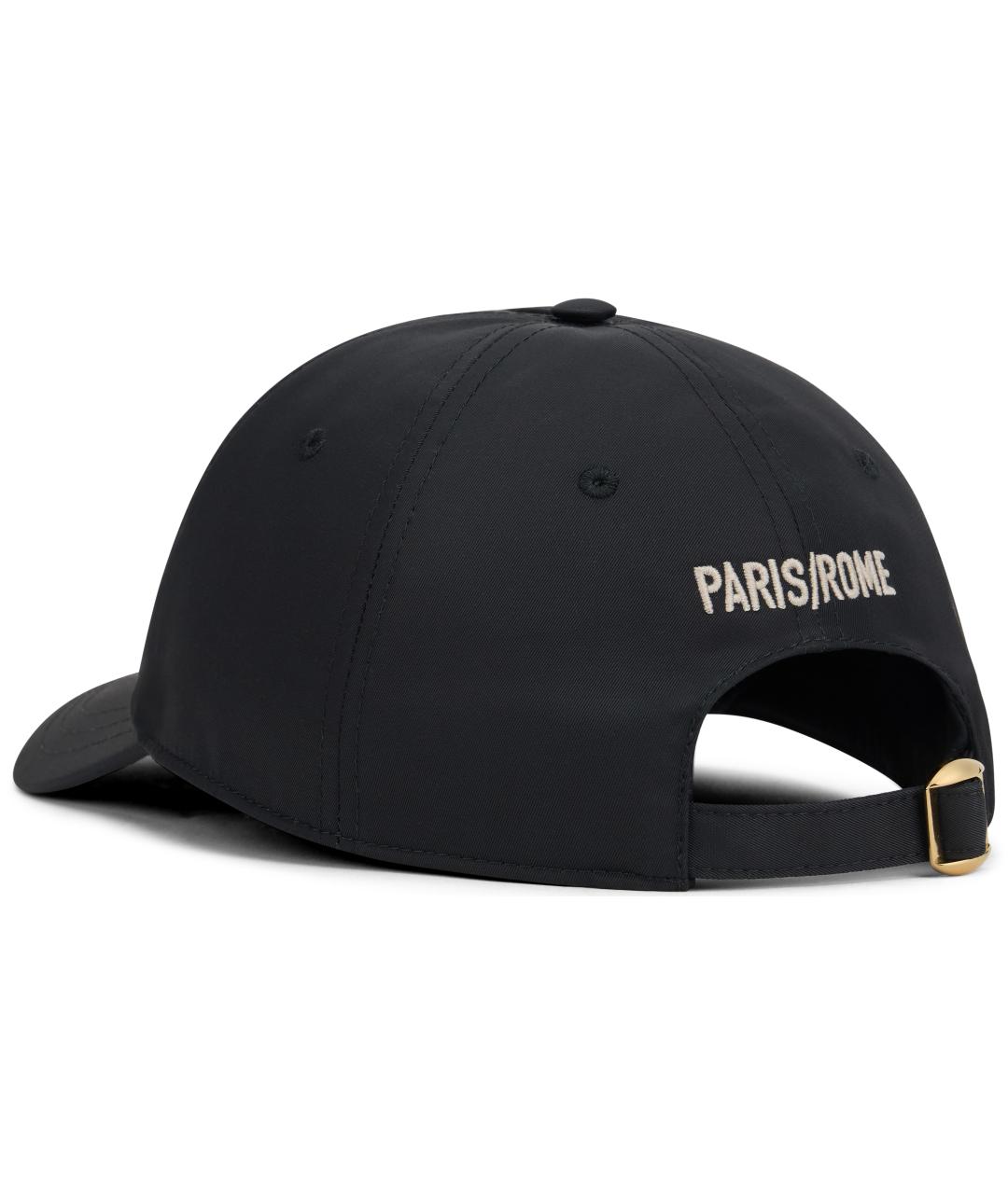 VALENTINO Черная хлопковая кепка/бейсболка, фото 3