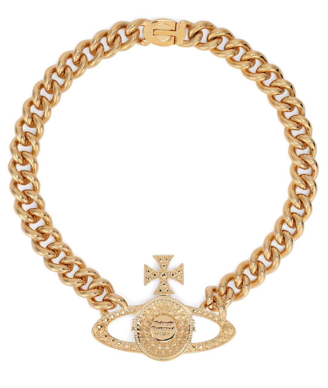 VIVIENNE WESTWOOD Золотая цепочка, фото 3