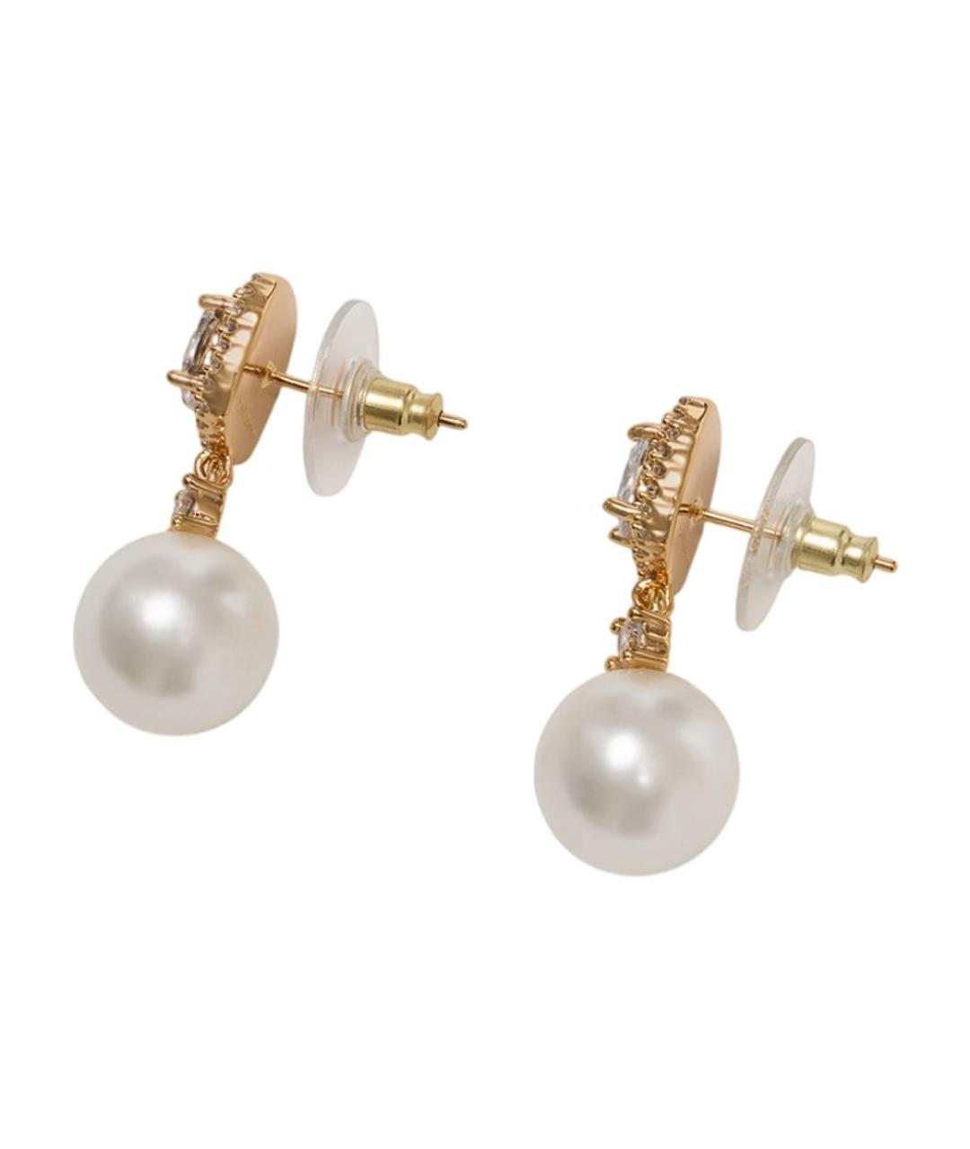 SELF-PORTRAIT Золотые металлические серьги, фото 2