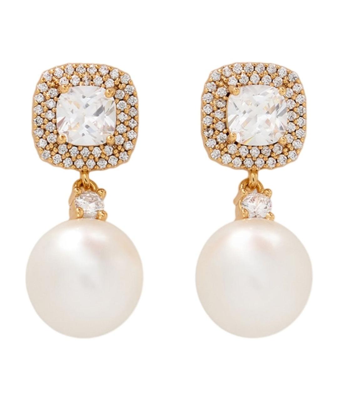 SELF-PORTRAIT Золотые металлические серьги, фото 1