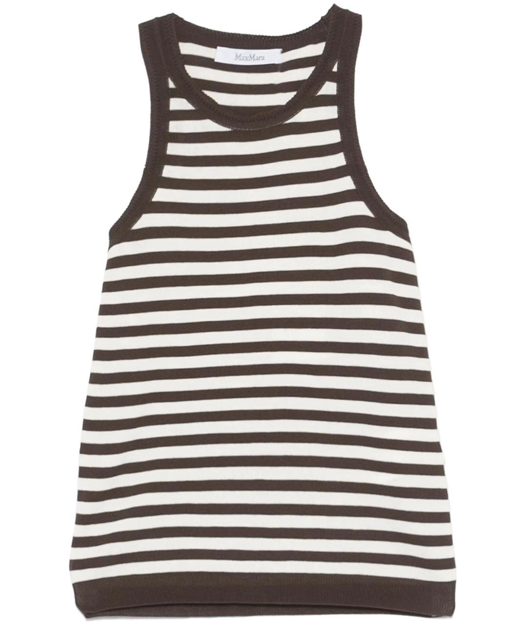 MAX MARA Мульти хлопковая майка, фото 1