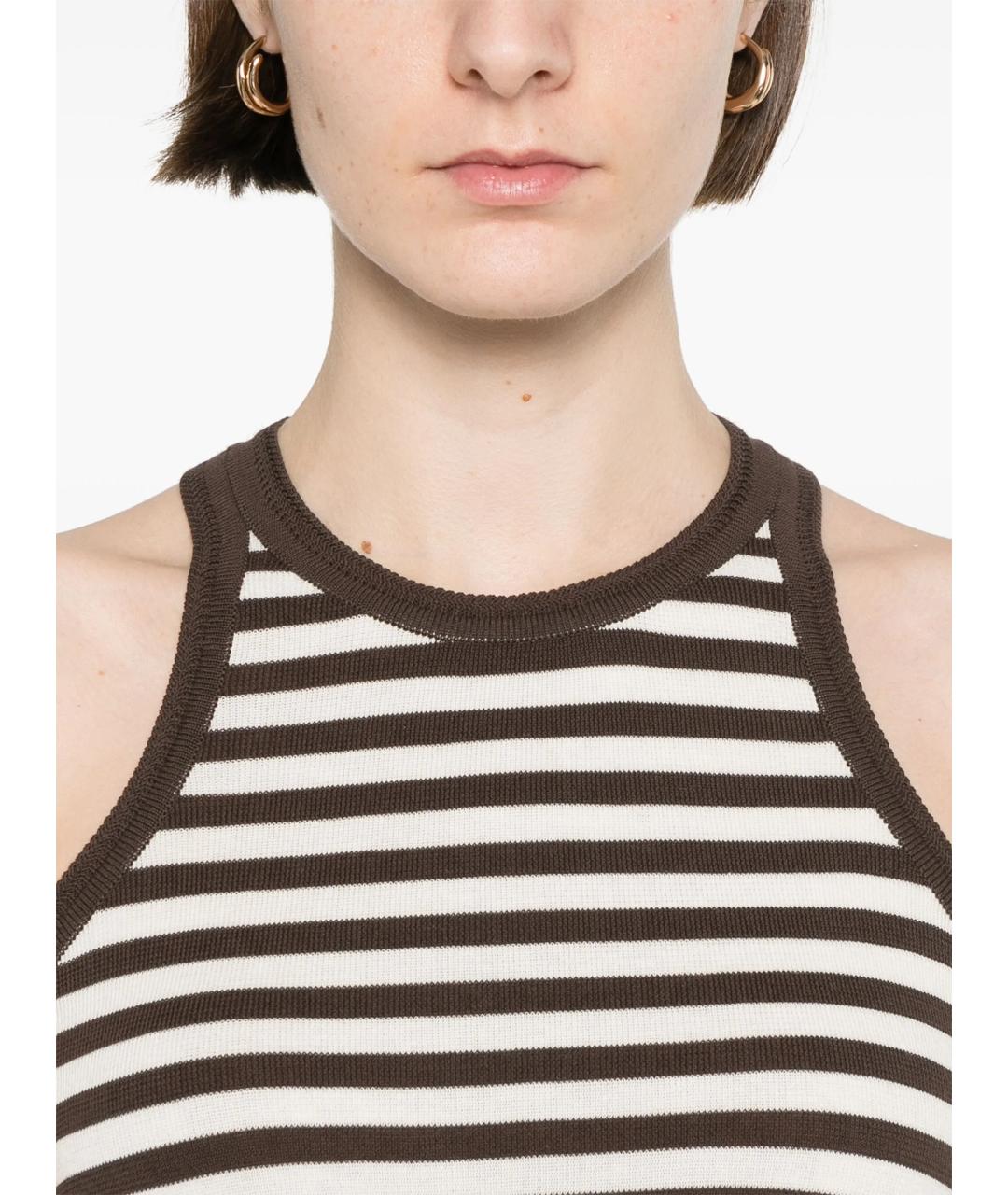 MAX MARA Мульти хлопковая майка, фото 4