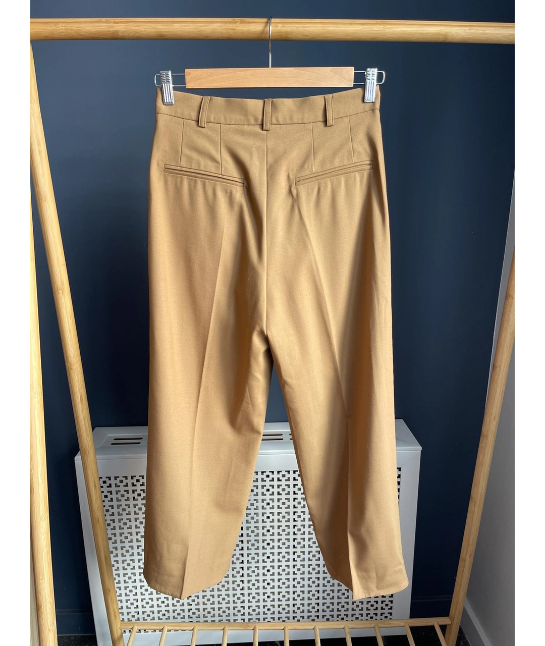 SIMPLIFY Коричневые прямые брюки, фото 2