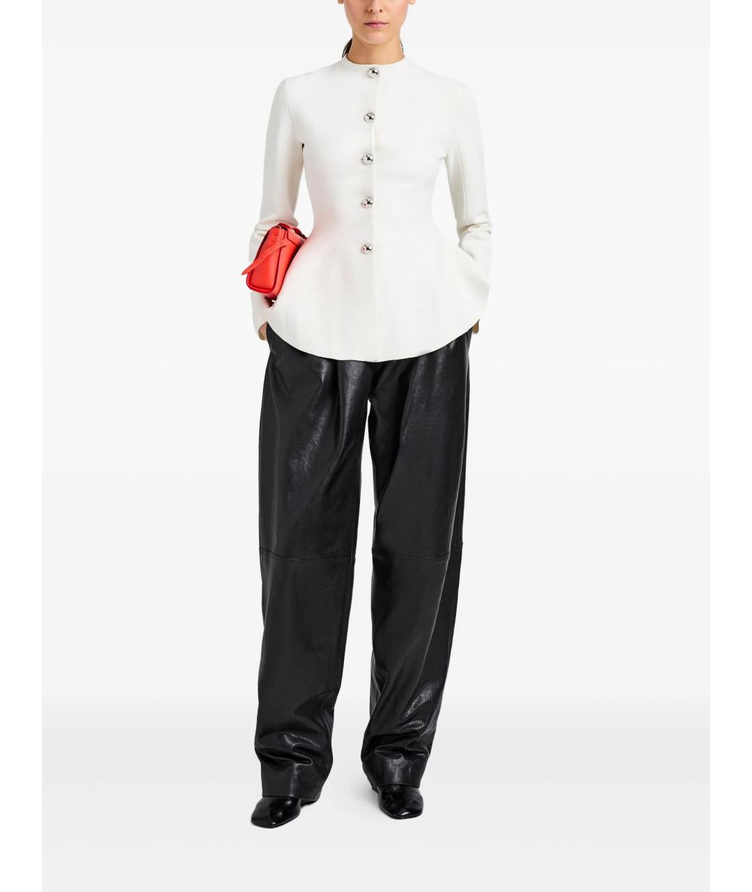 PROENZA SCHOULER Белая вискозная куртка, фото 4