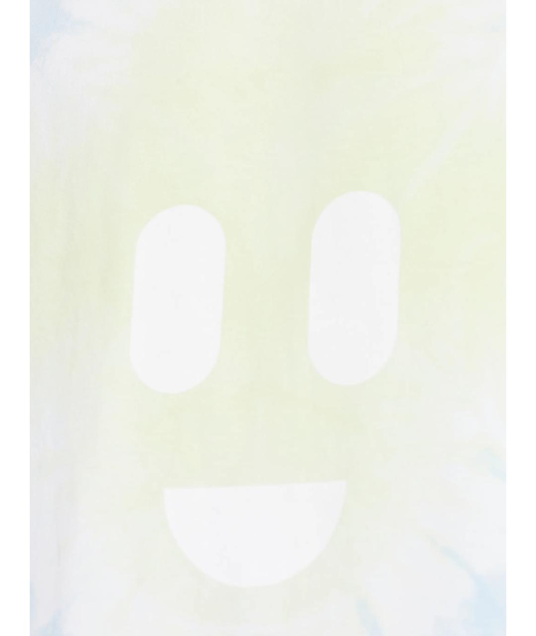 CASABLANCA Синяя хлопковая футболка, фото 3