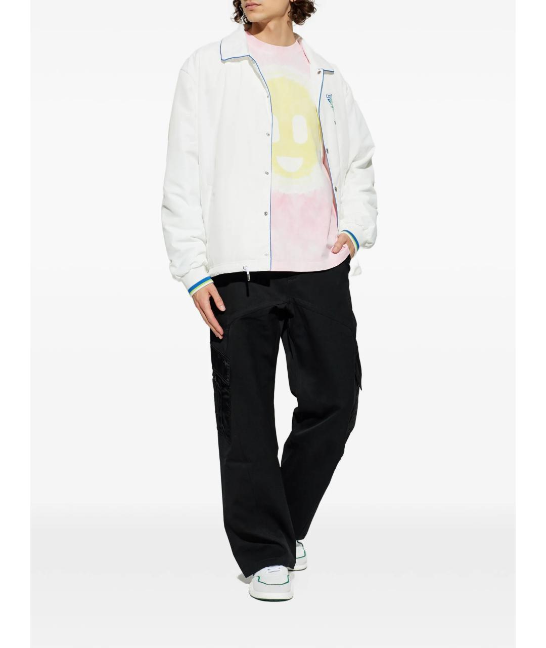 CASABLANCA Розовая хлопковая футболка, фото 3