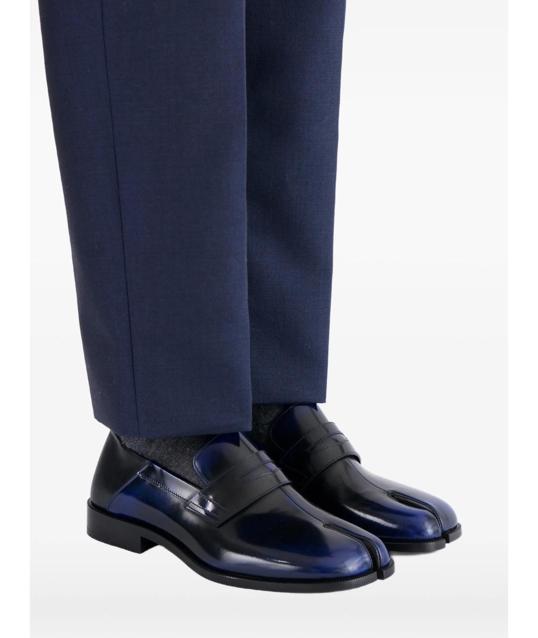 MAISON MARGIELA Мульти кожаные лоферы, фото 3