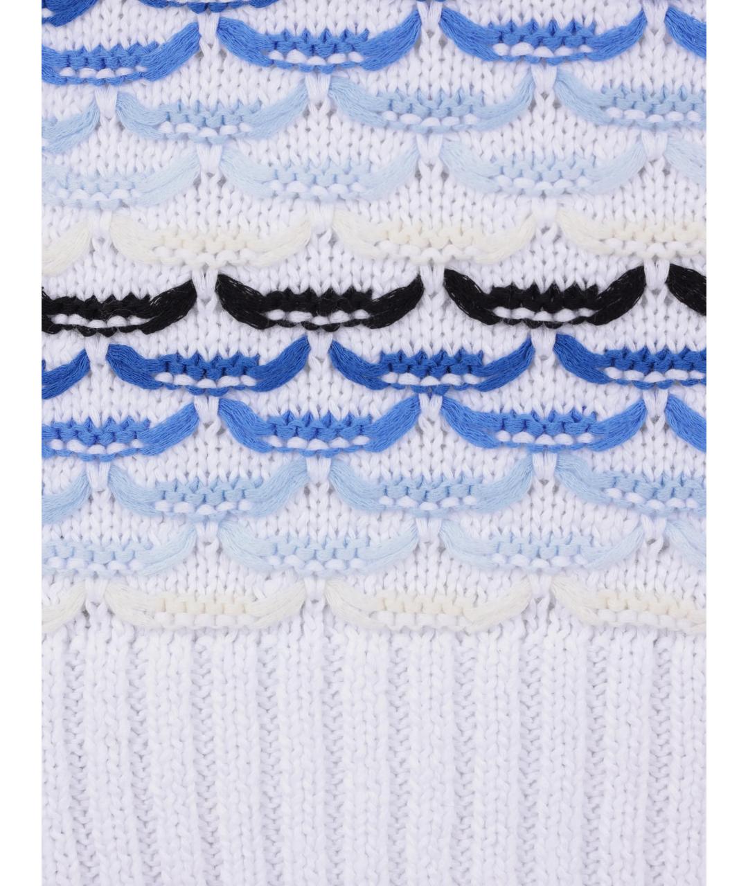 CASABLANCA Синий хлопковый джемпер / свитер, фото 2