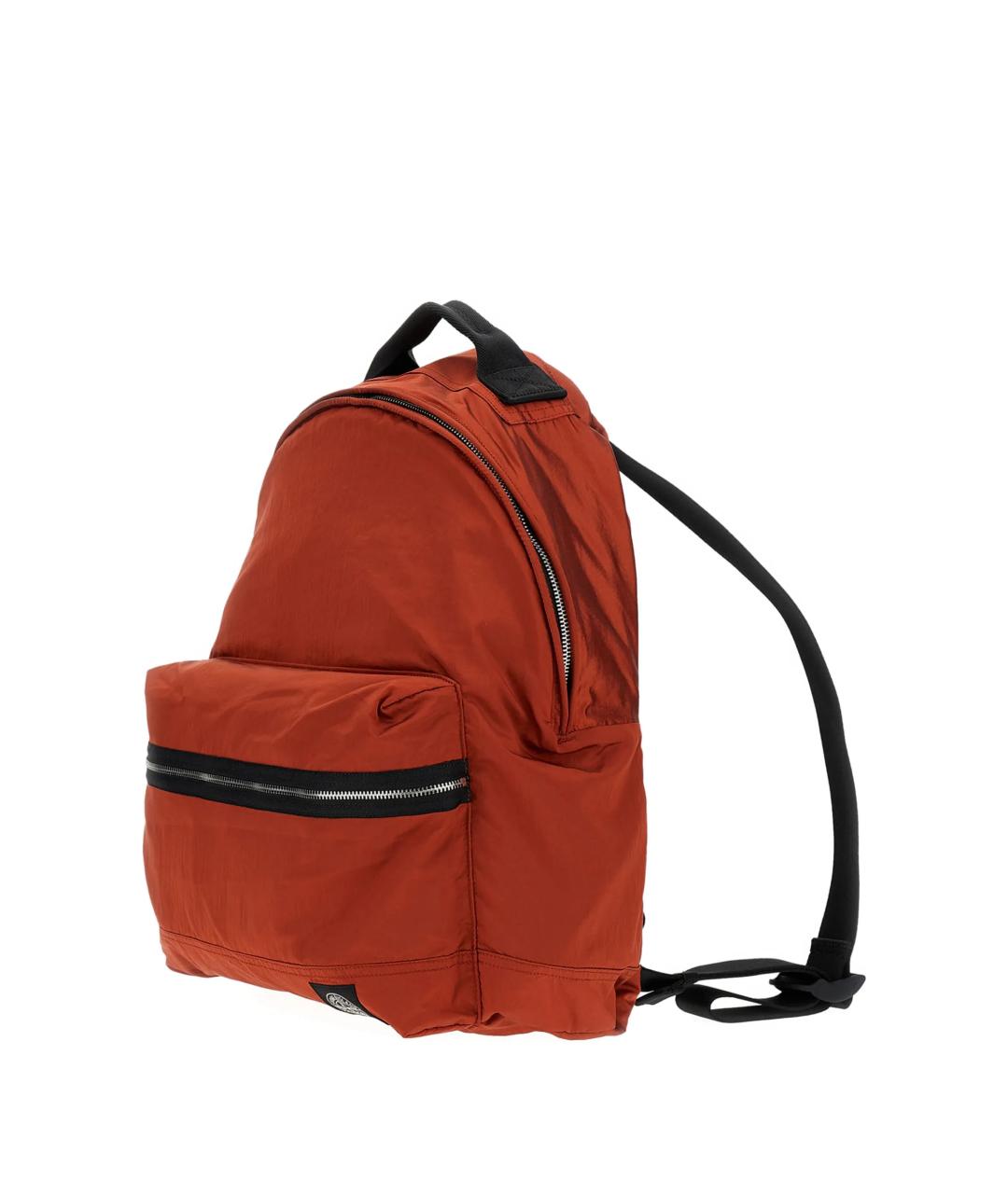STONE ISLAND Красный тканевый рюкзак, фото 3
