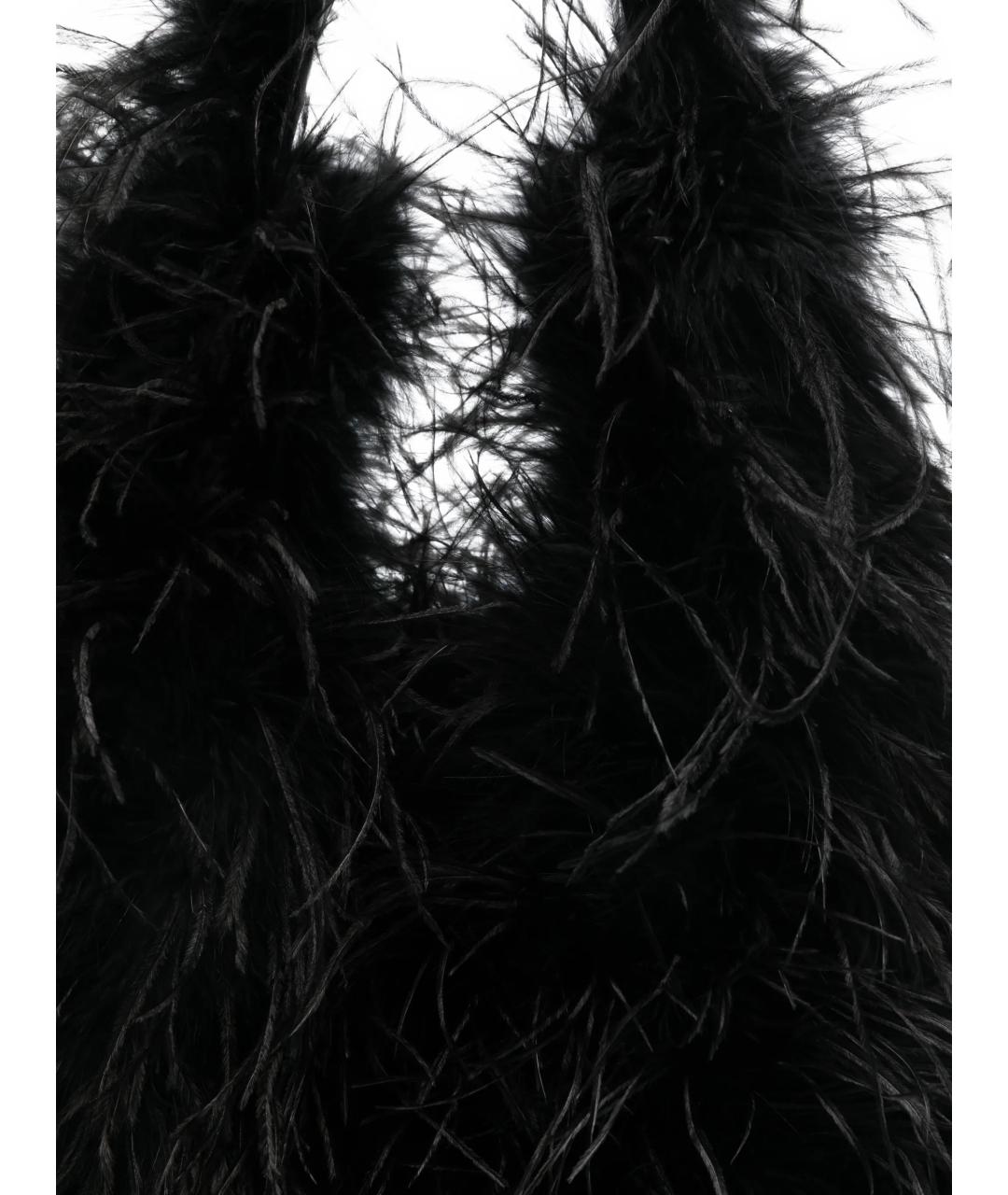 YVES SALOMON Черная сумка через плечо, фото 5