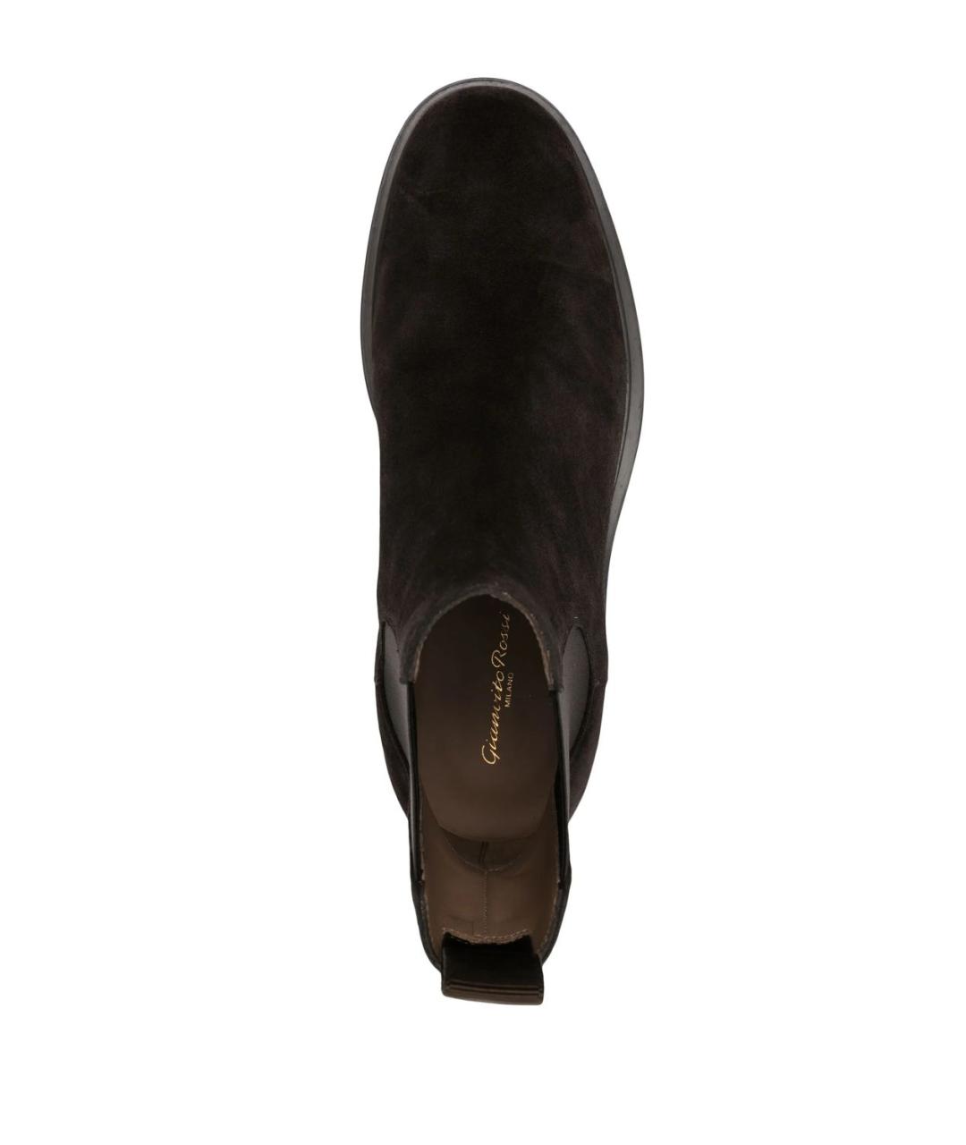 GIANVITO ROSSI Замшевые низкие ботинки, фото 4