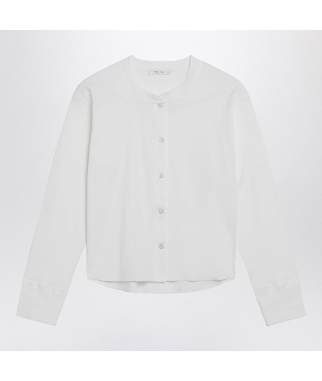 THE ROW Белая хлопковая рубашка, фото 3