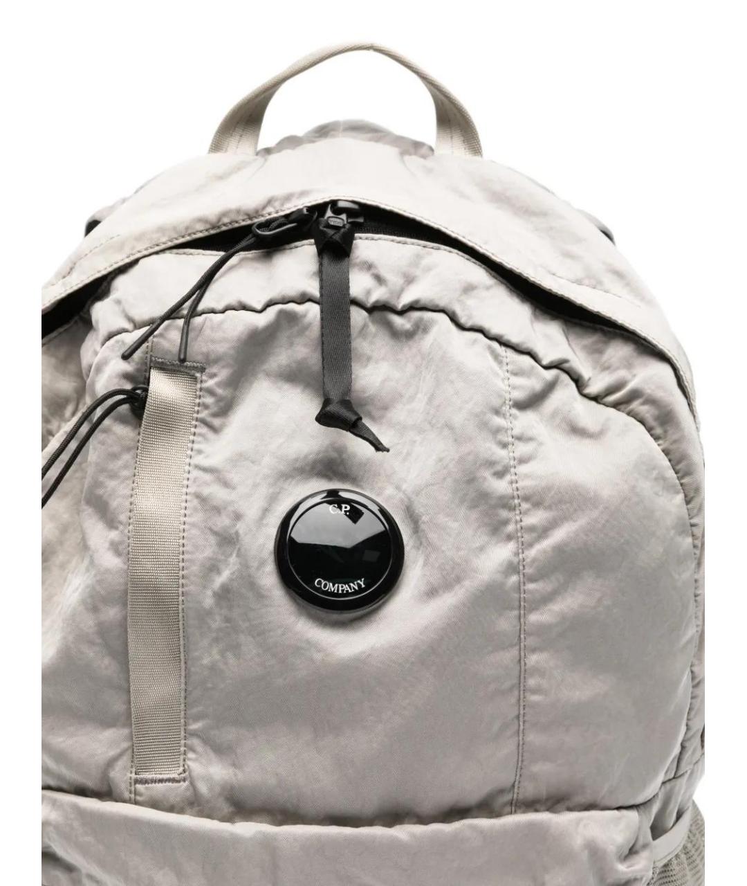 CP COMPANY Серый синтетический рюкзак, фото 4