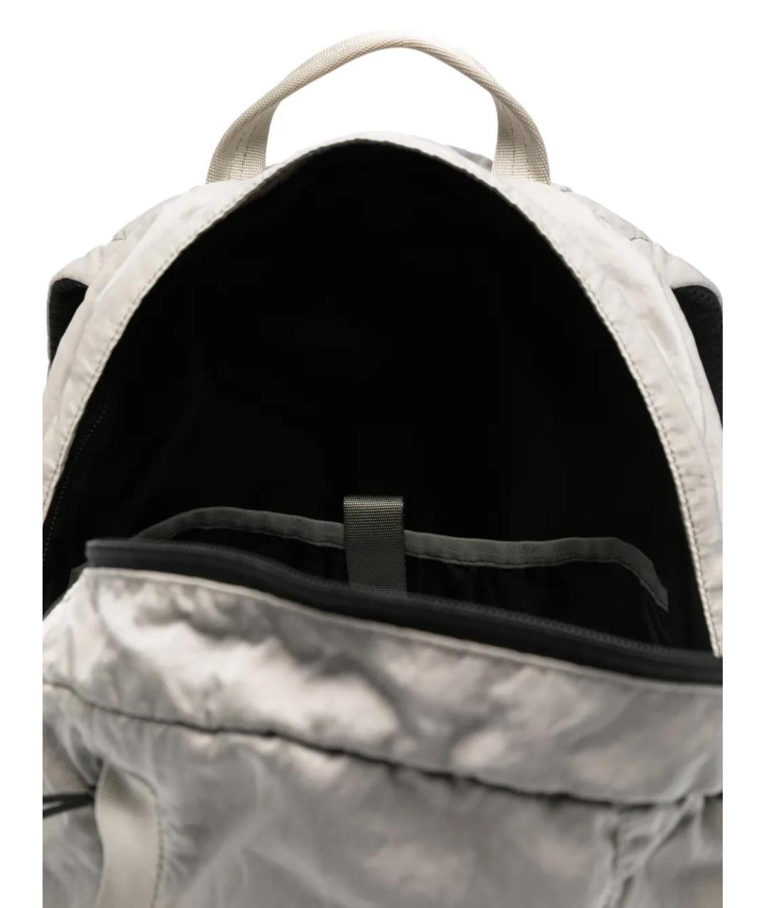 CP COMPANY Серый синтетический рюкзак, фото 5