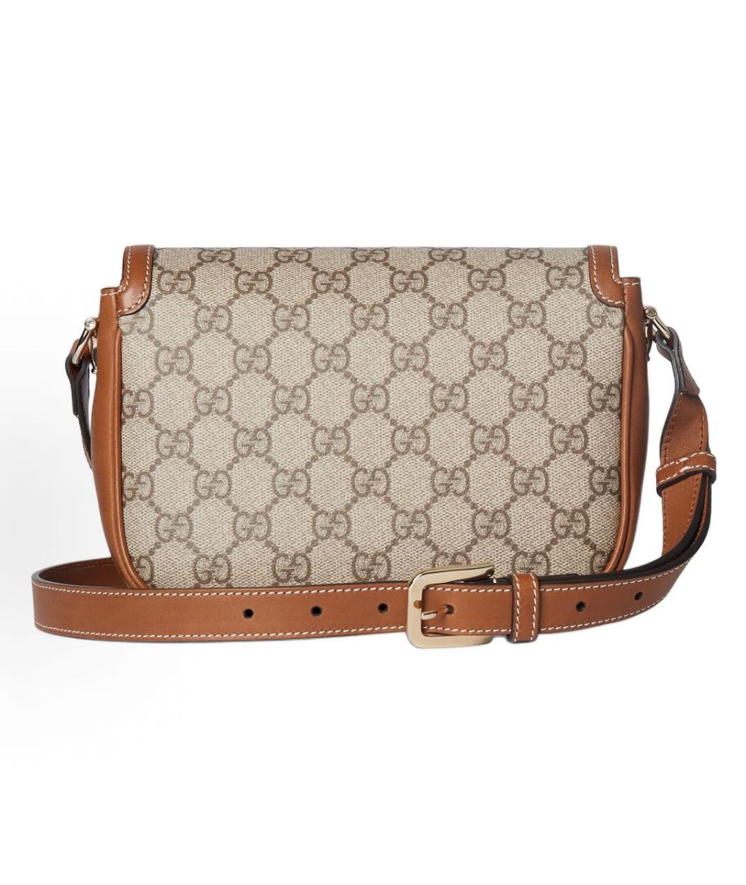 GUCCI Коричневая сумка через плечо, фото 3