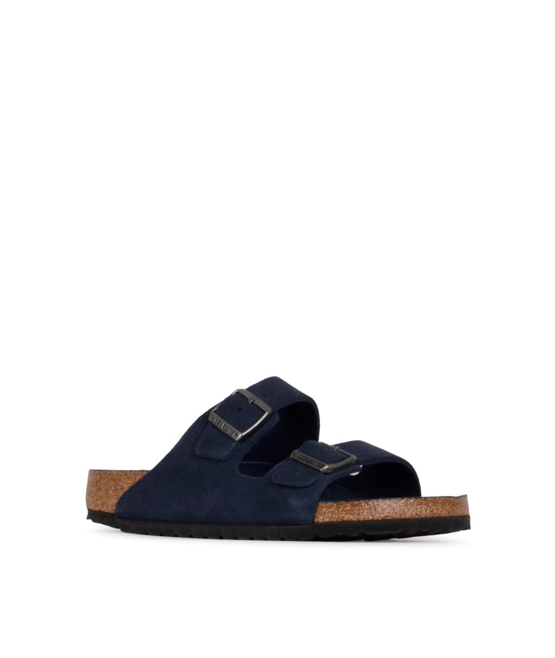 BIRKENSTOCK Синие замшевые сандалии, фото 2