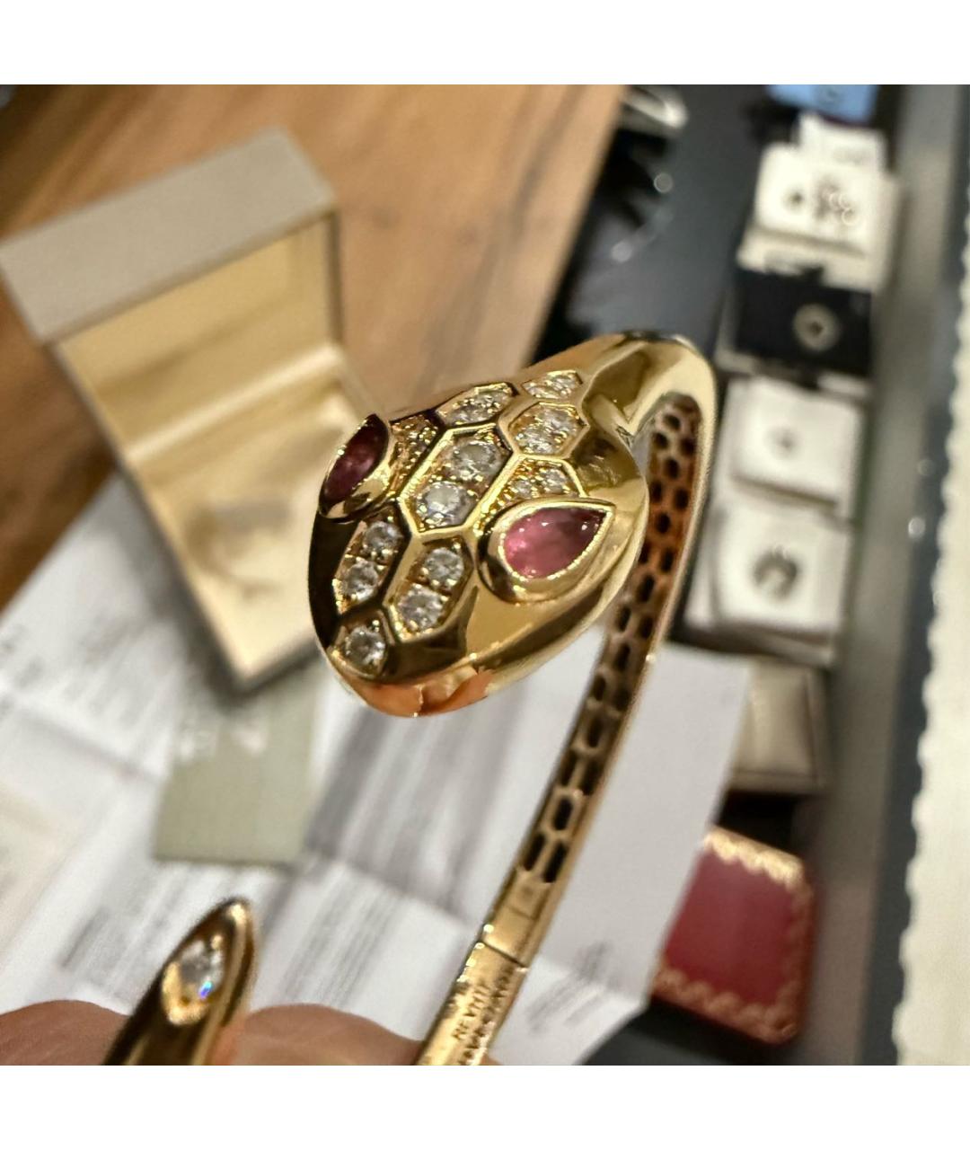 BVLGARI Золотой браслет из розового золота, фото 3