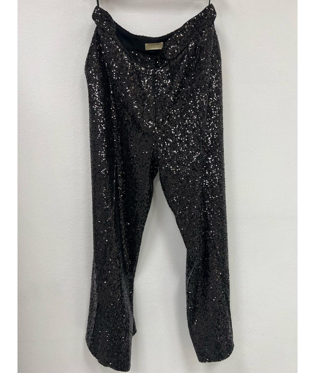 ELIE SAAB Черные шелковые брюки широкие, фото 7