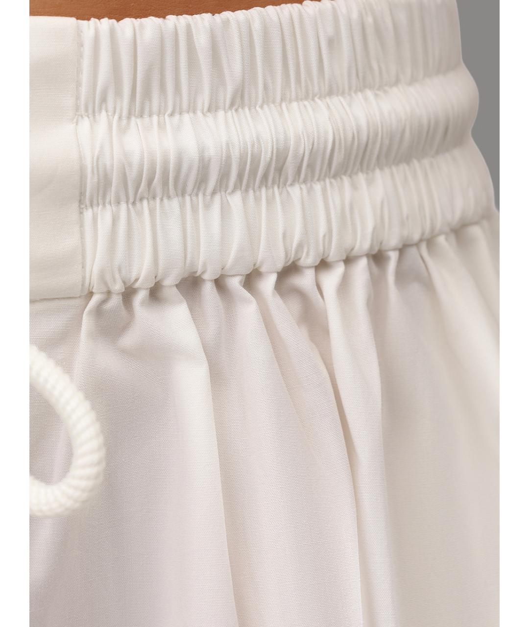 ZIMMERMANN Белые хлопковые шорты, фото 5