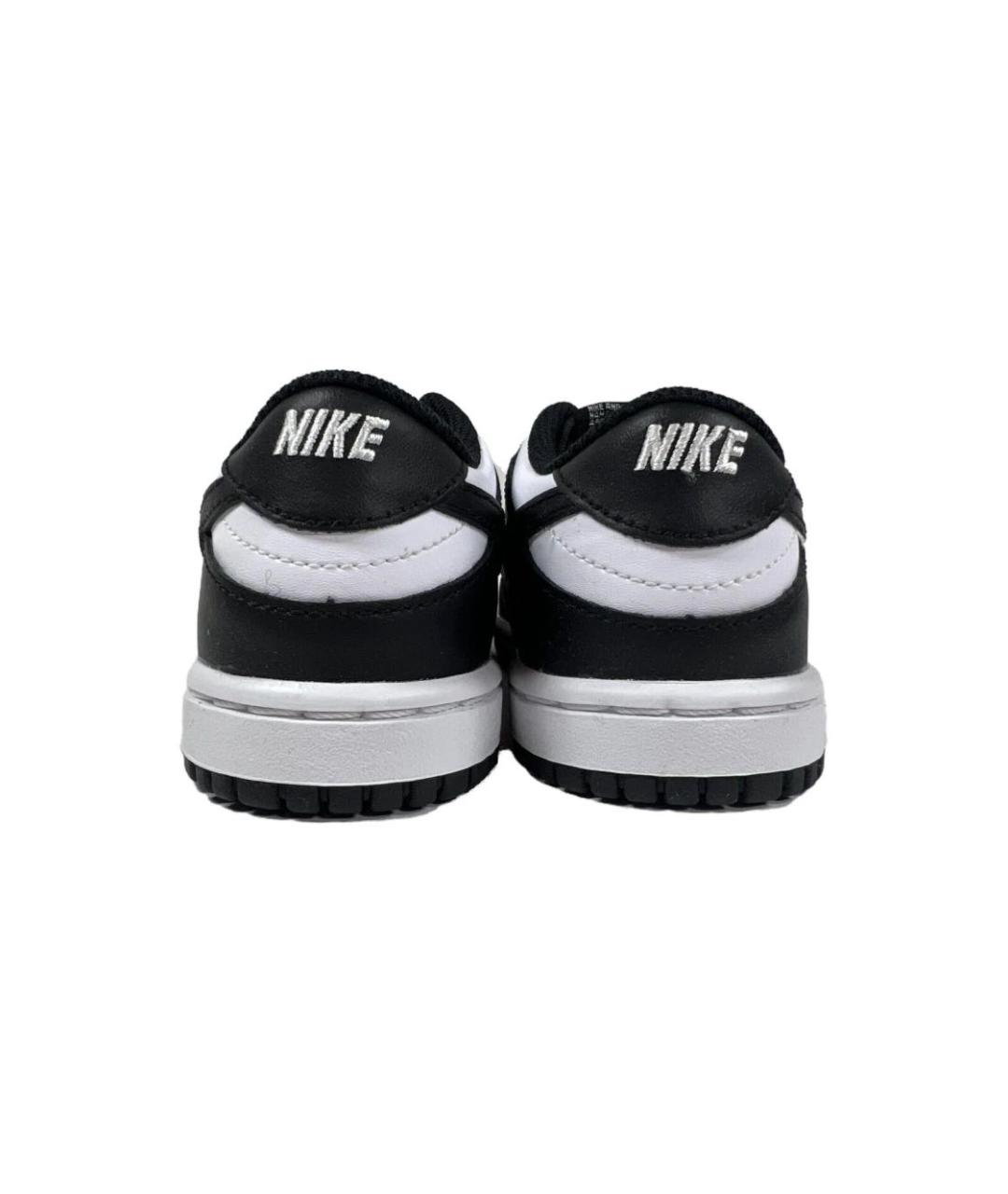 NIKE Темно-синие кожаные кеды, фото 4