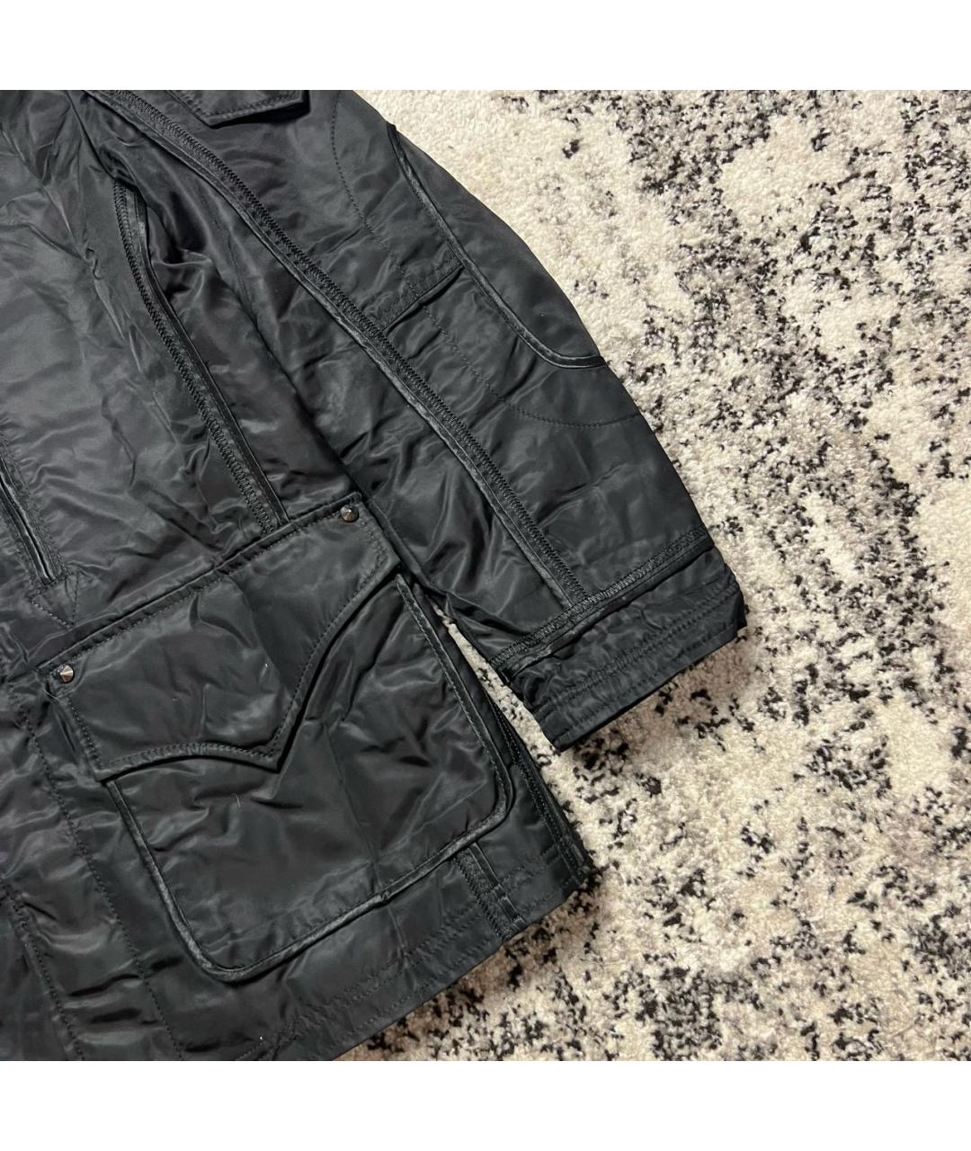 JOHN RICHMOND Черная полиэстеровая куртка, фото 3