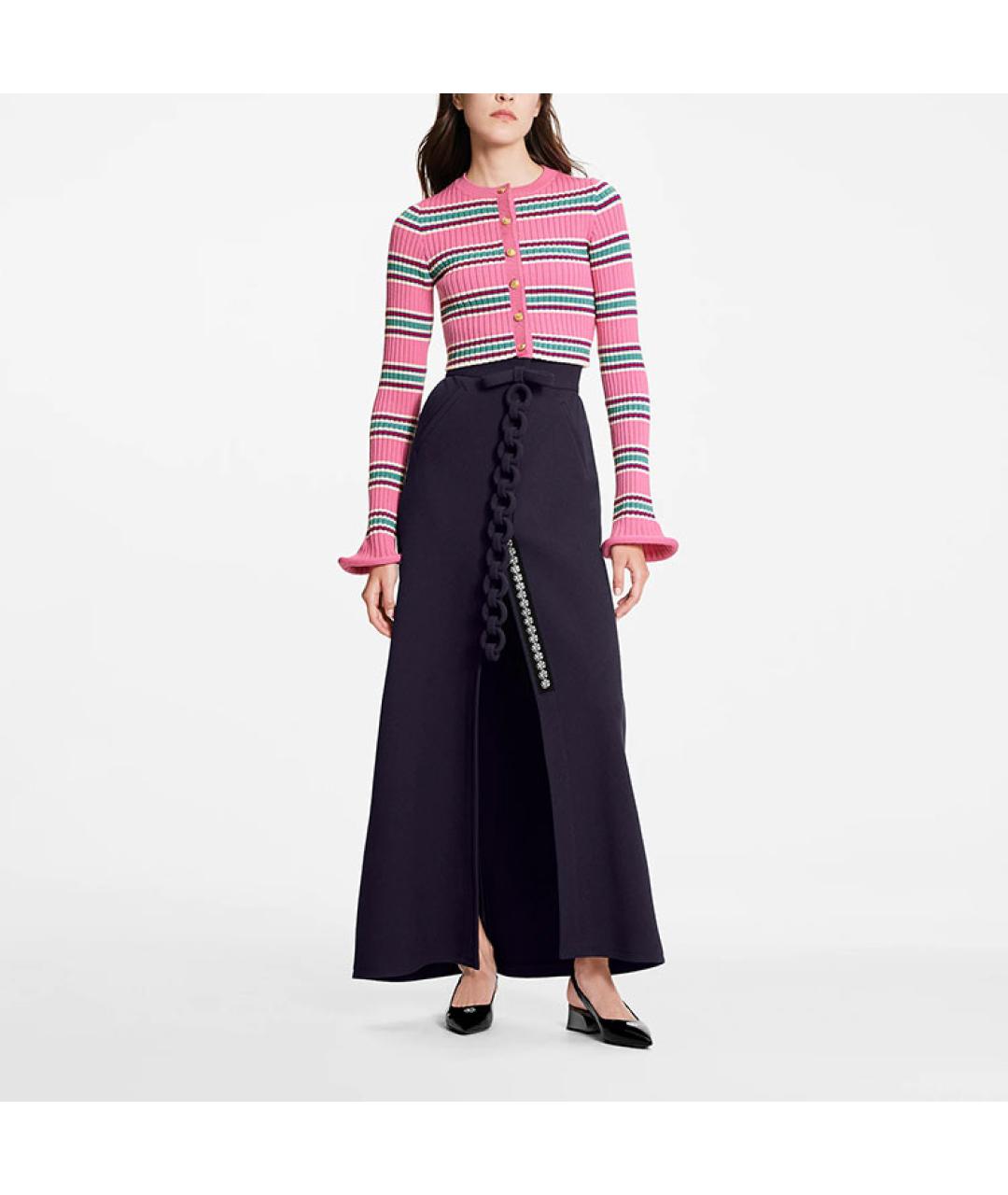 LOUIS VUITTON Розовый кардиган, фото 3