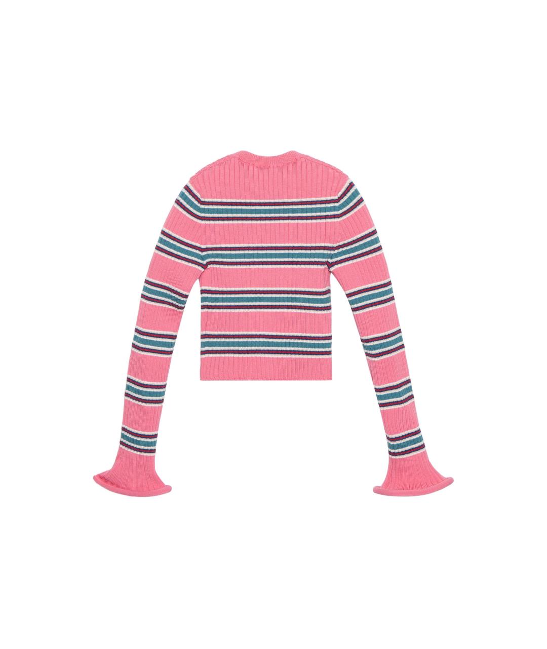 LOUIS VUITTON Розовый кардиган, фото 2