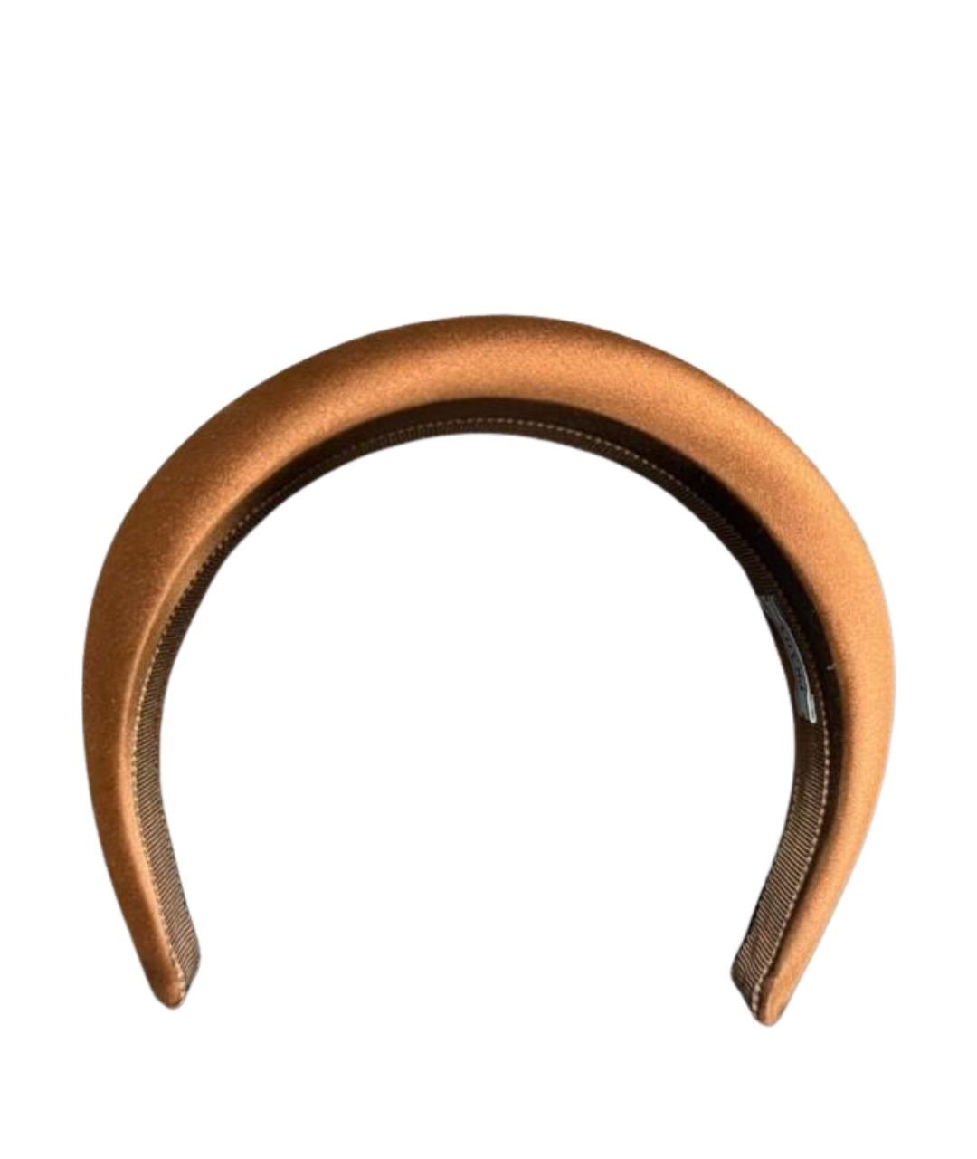 PRADA Коричневый ободок, фото 1