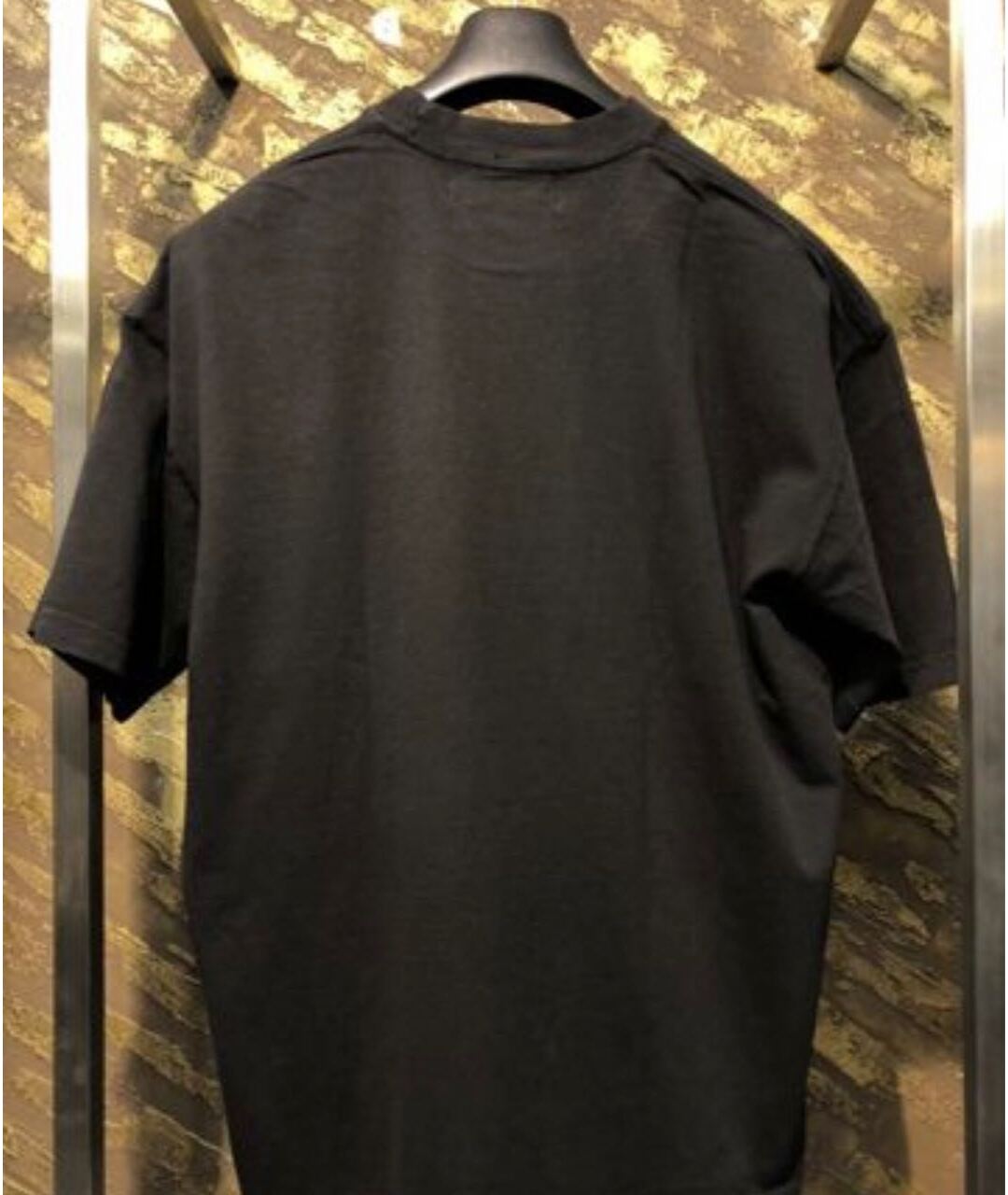 DOMREBEL Черная хлопковая футболка, фото 2