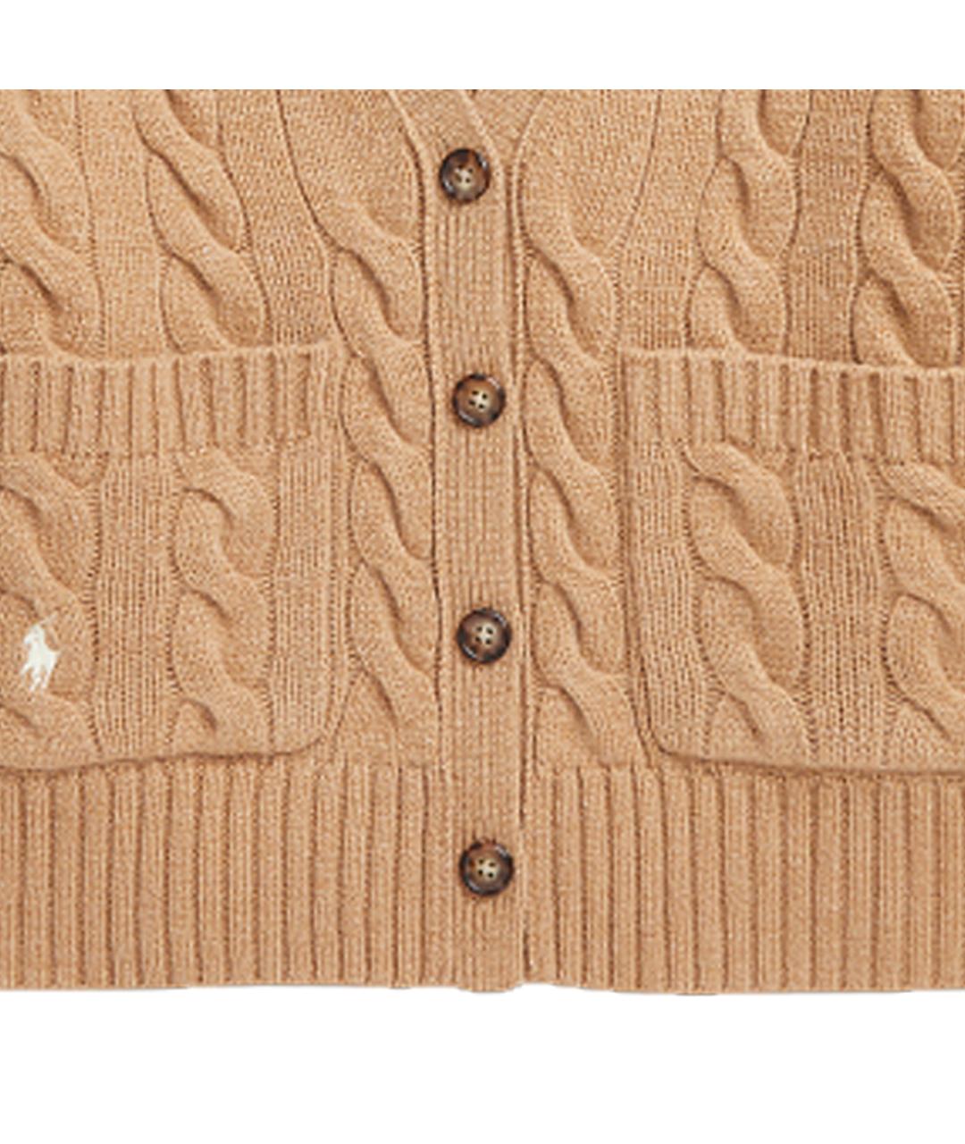 POLO RALPH LAUREN Хаки кардиган, фото 5