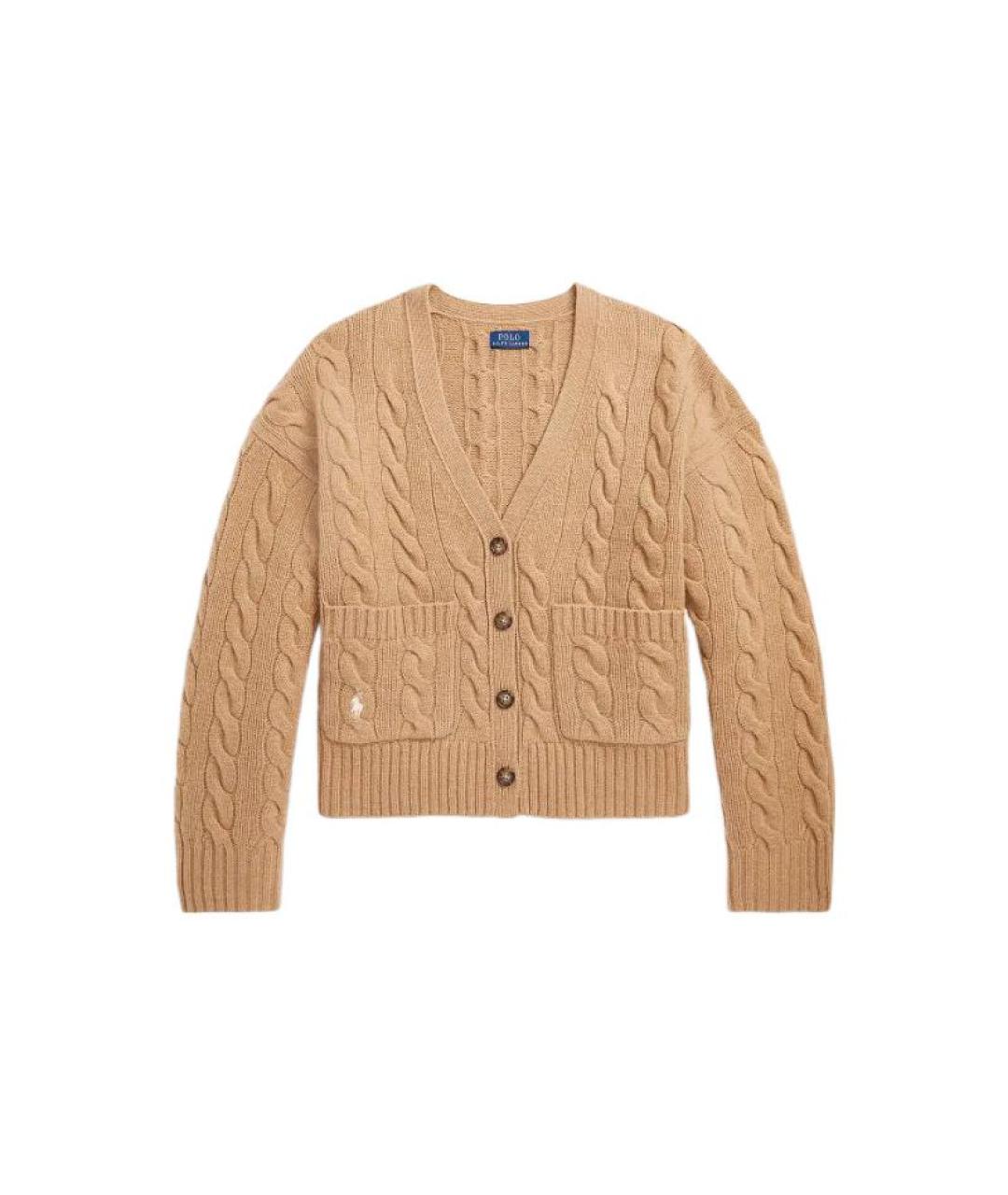 POLO RALPH LAUREN Хаки кардиган, фото 6