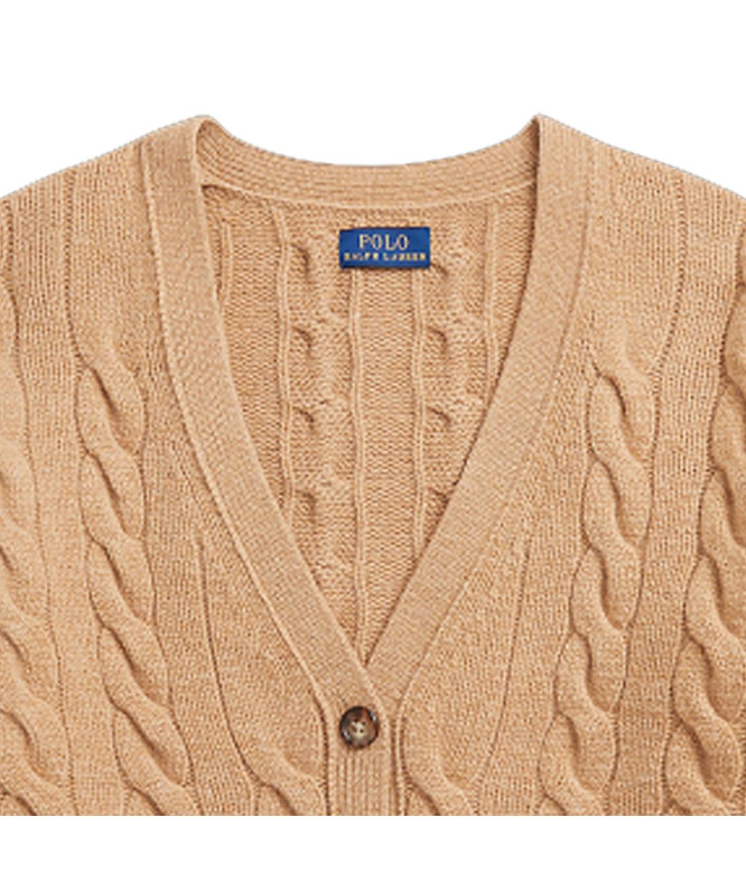 POLO RALPH LAUREN Хаки кардиган, фото 4