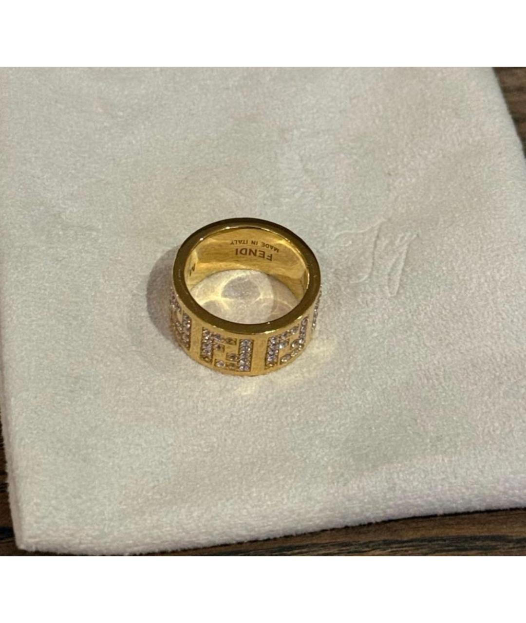 FENDI Золотое кольцо, фото 2