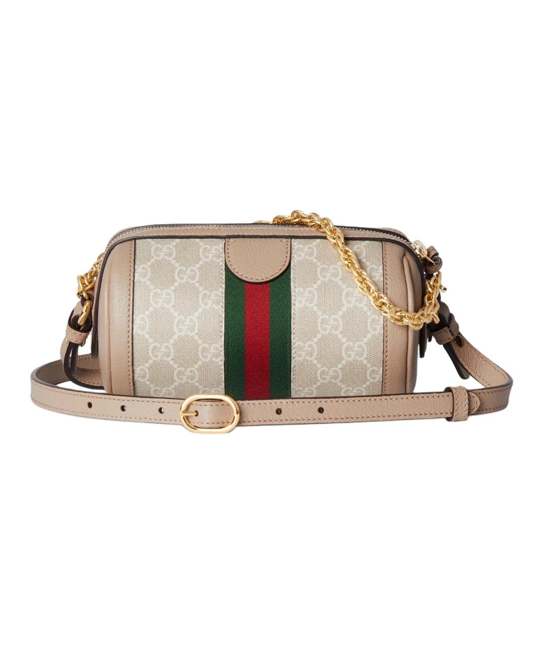 GUCCI Бежевая сумка через плечо, фото 4