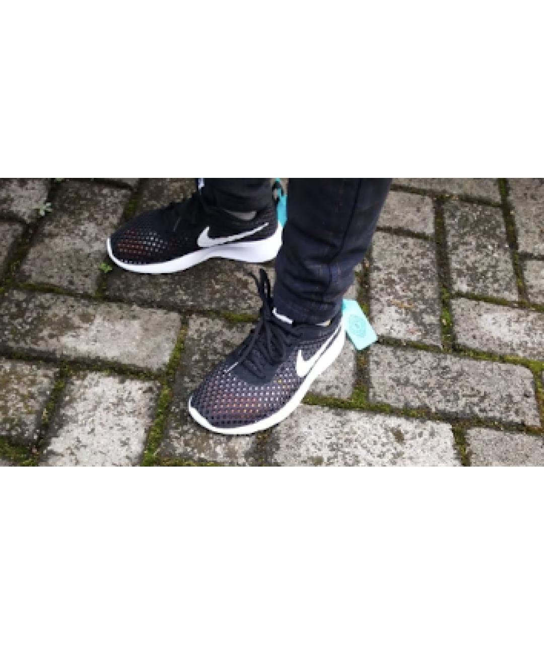 NIKE Черные синтетические кроссовки, фото 9