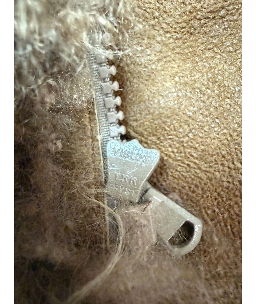 BRUNELLO CUCINELLI Коричневое шерстяное пальто, фото 3