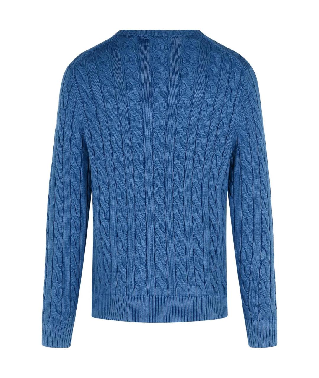 POLO RALPH LAUREN Синий джемпер / свитер, фото 2