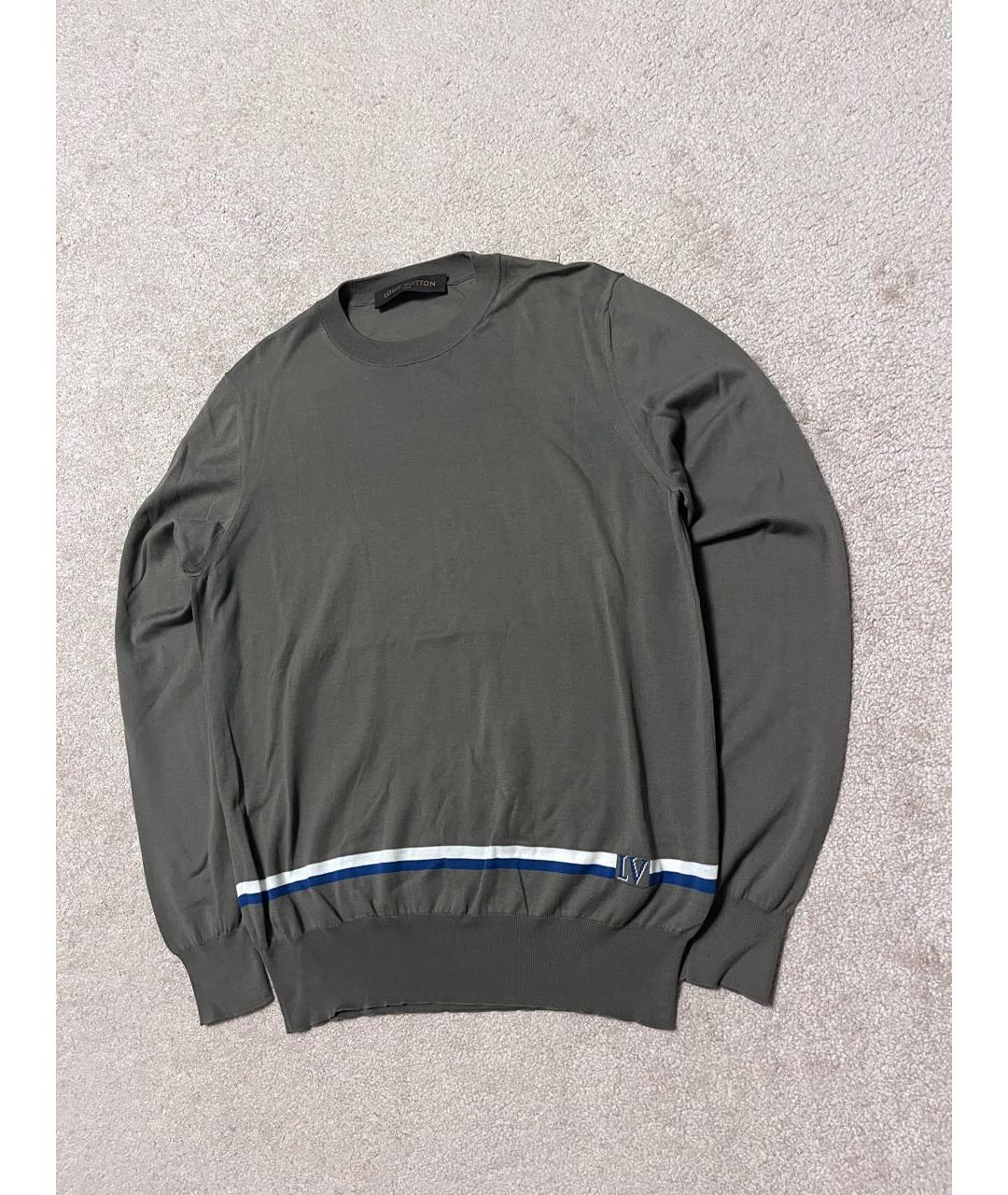 LOUIS VUITTON Мульти хлопковый джемпер / свитер, фото 5