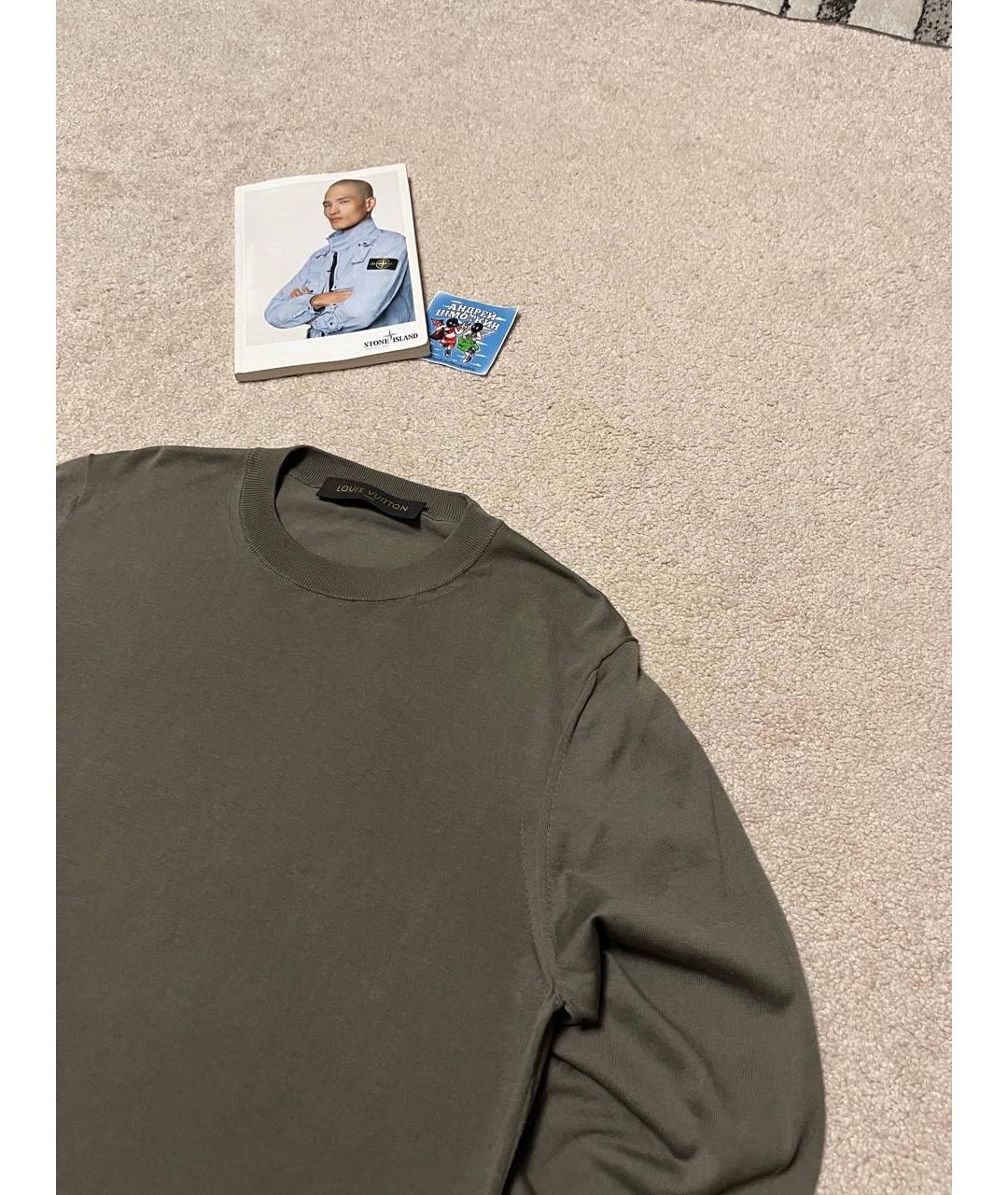 LOUIS VUITTON Мульти хлопковый джемпер / свитер, фото 7