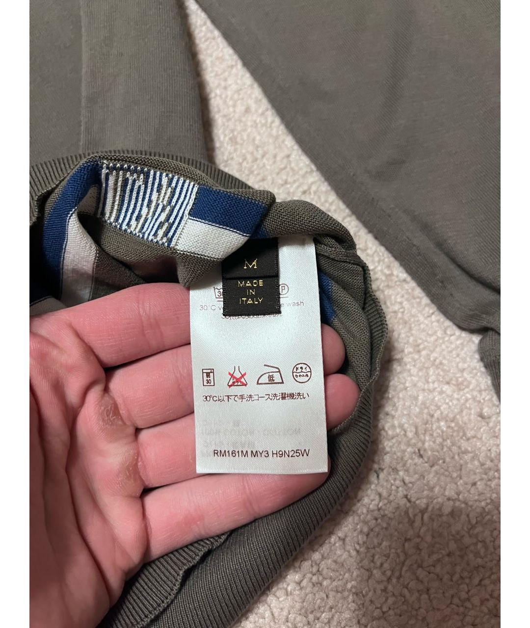 LOUIS VUITTON Мульти хлопковый джемпер / свитер, фото 8