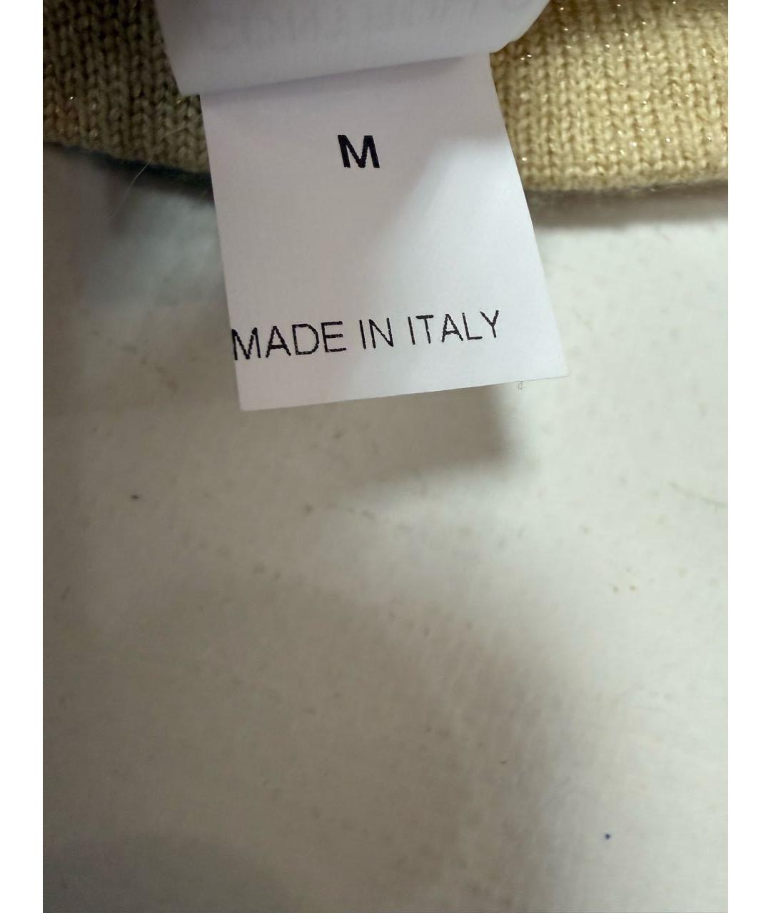 BRUNELLO CUCINELLI Желтый кашемировый джемпер / свитер, фото 5