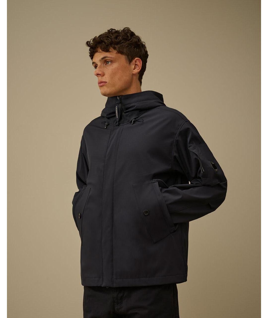 CP COMPANY Черная куртка, фото 2