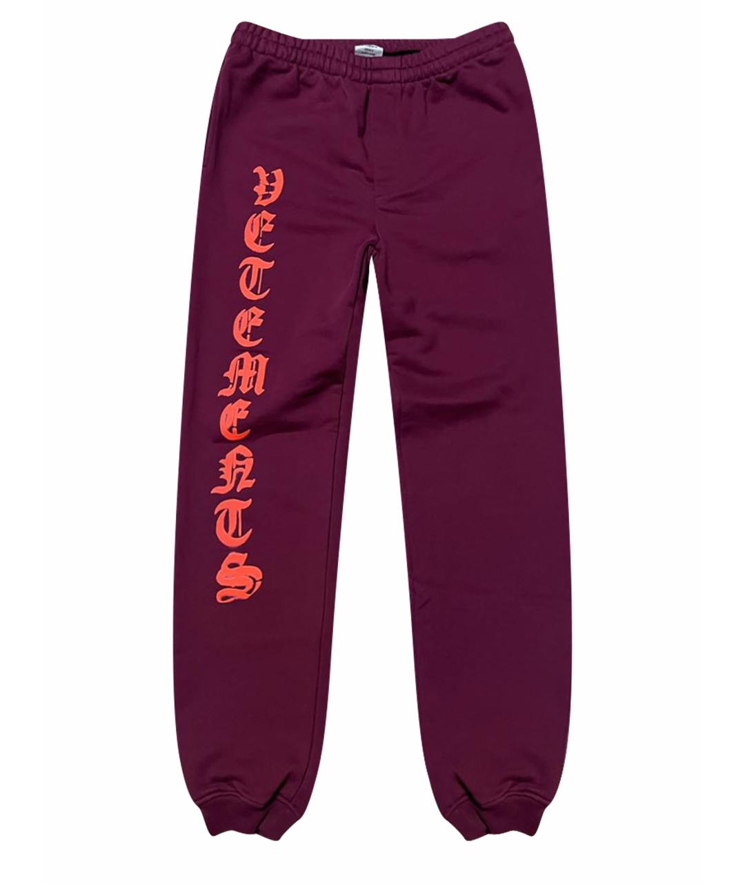 VETEMENTS Мульти хлопковые повседневные брюки, фото 1