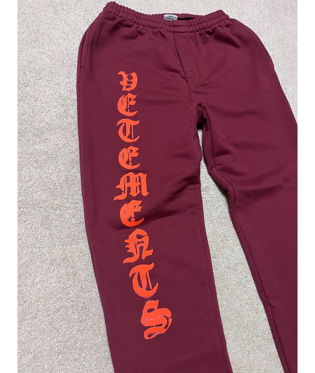 VETEMENTS Мульти хлопковые повседневные брюки, фото 3