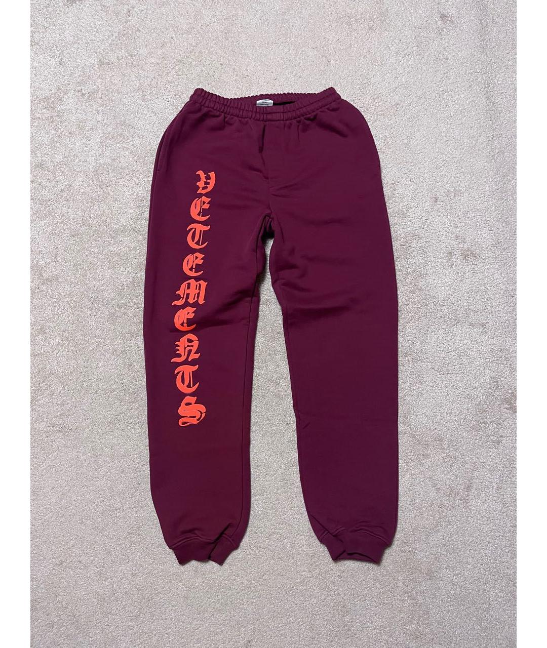 VETEMENTS Мульти хлопковые повседневные брюки, фото 9