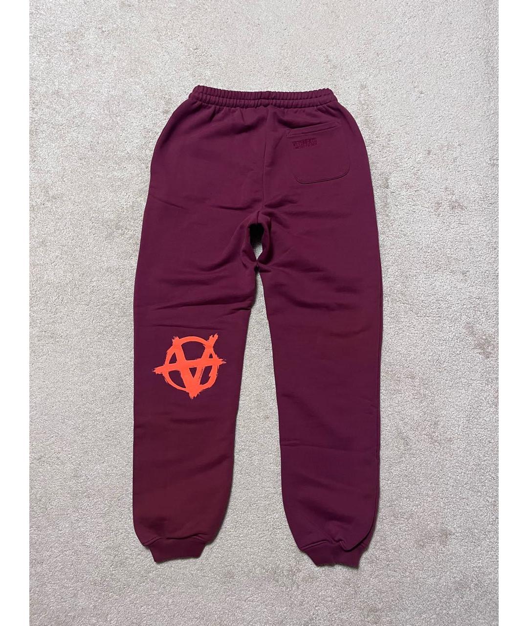 VETEMENTS Мульти хлопковые повседневные брюки, фото 2